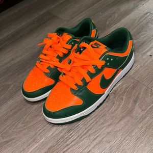 Nike Dunks Low (Miami Hurricanes)